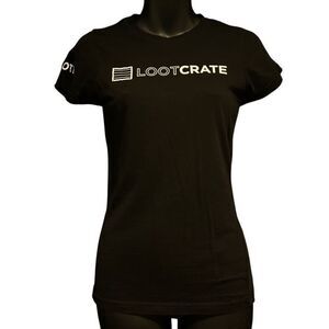 Loot Crate Exclusive Looter Black T-Shirt Women’s Small